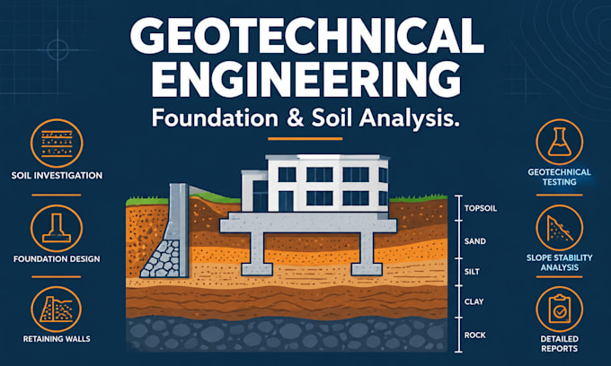 do geotechnical, soil mechanics and foundation design