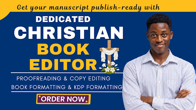 be your christian and memoir book editor and proofreader