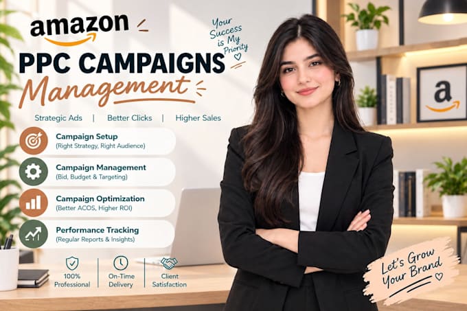 setup and manage amazon PPC and sponsored products ads