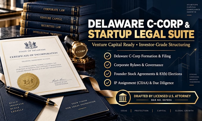 draft delaware c corp bylaws and corporate governance documents