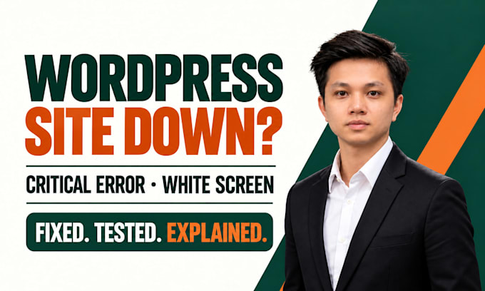 fix your wordpress critical error, white screen or plugin conflict fast