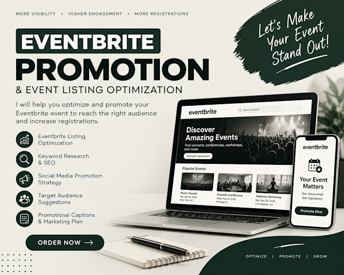 promote your eventbrite event optimize your event listing