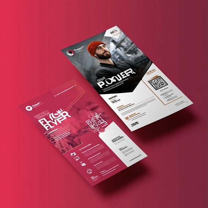 design premium quality flyer for you