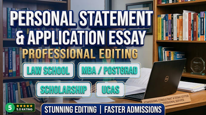 fast edit bachelor personal statement postgraduate application phd college mba