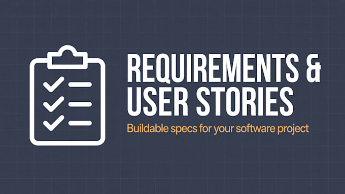write product requirements and user stories for your software project