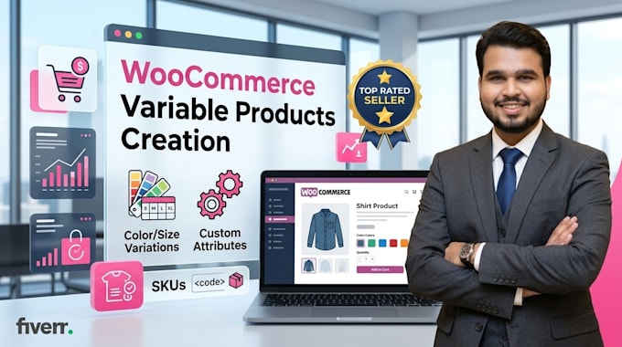 add woo commerce variable products with SEO optimization