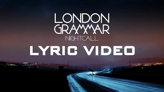 create an audio reactive lyric video and music visualizer