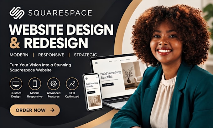 build squarespace website redesign, squarespace website, squarespace development