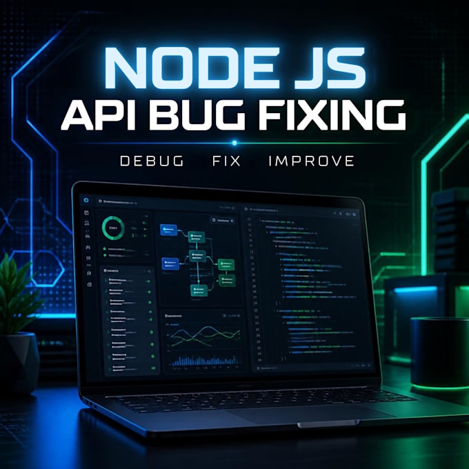 fix node js express API bugs and errors