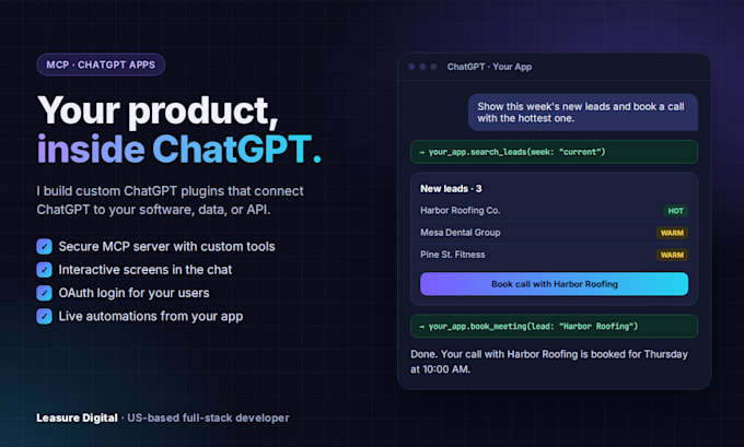 build a custom chatgpt plugin for your app or API