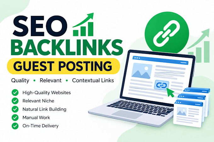 provide high quality SEO backlinks and guest posts