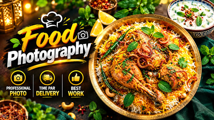 do create professional food photography