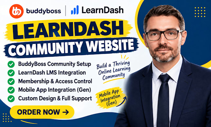 buddyboss community membership lms with gen mobile app integration