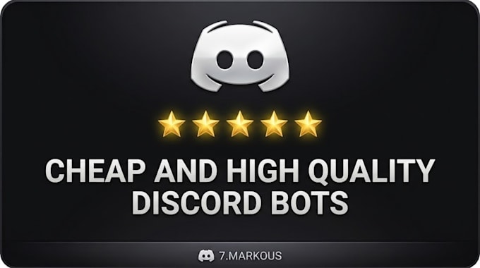 cheap yet high quality discord bots