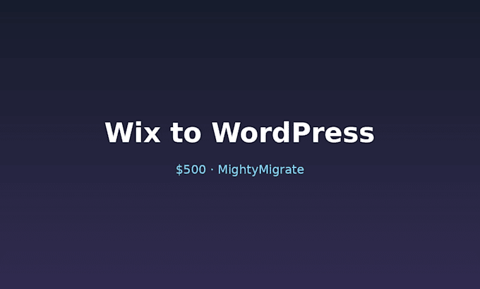 squarespace to wordpress migration 499 live in 48 hours