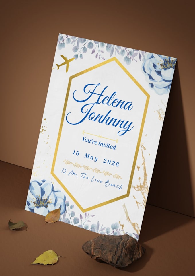 design editable stationery wedding templates in canva