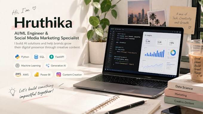 develop ai ml solutions, gen ai and python projects