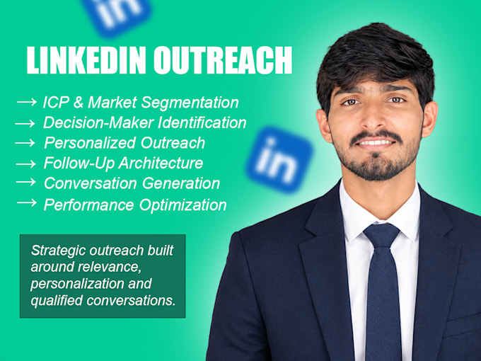 do targeted linkedin outreach to generate qualified leads