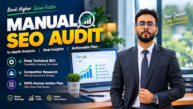 do a manual SEO audit and competitor keyword research