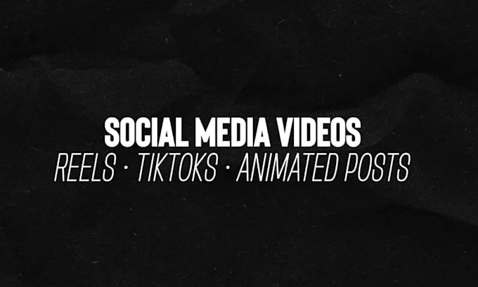 edit reels, tiktoks and animate social media posts