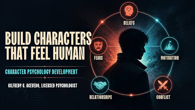 develop psychologically complex characters for your story or game