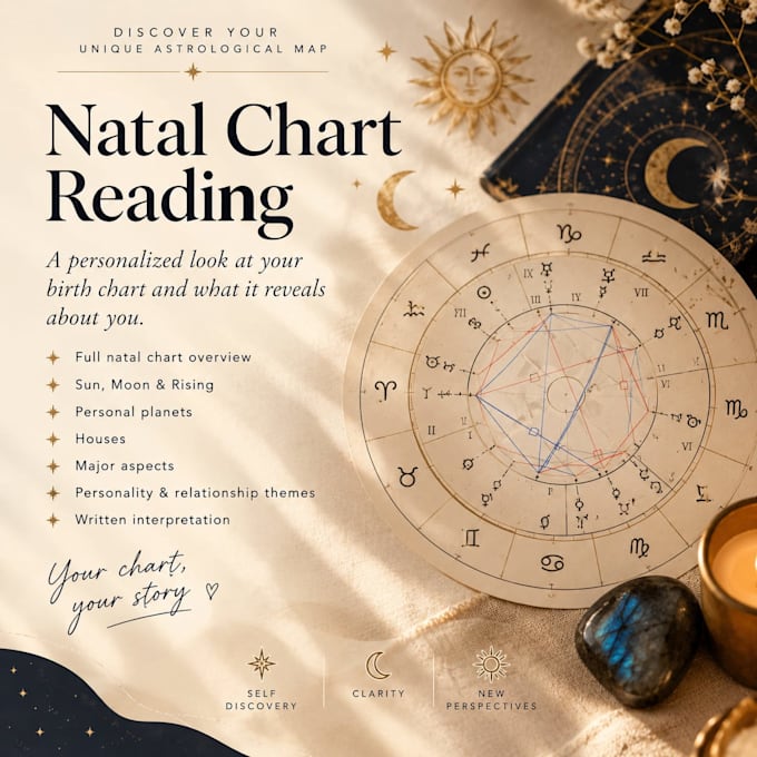 give you a personalized natal chart reading