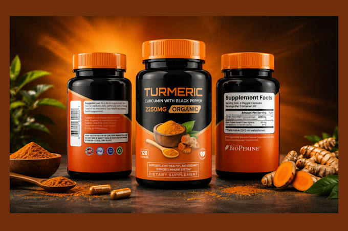 design professional bottle, jar and container labels