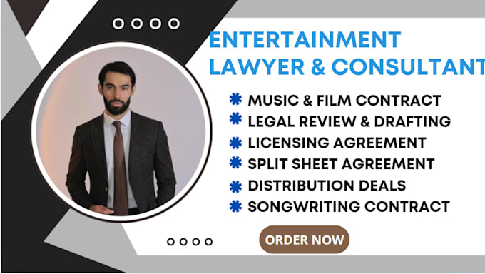 write music law and entertainment contracts