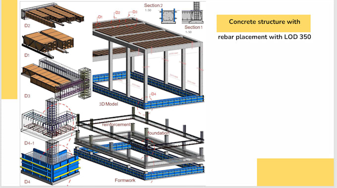 create structural revit bim and shop drawings