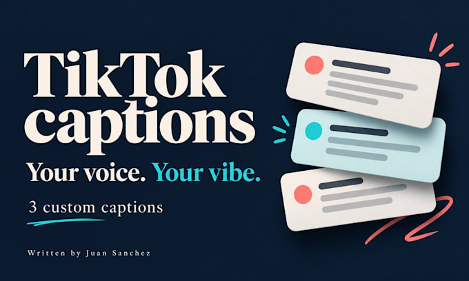 write tiktok captions that match your voice