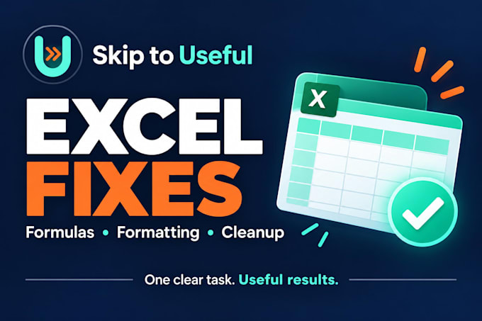 fix an excel formula error or tidy your spreadsheet