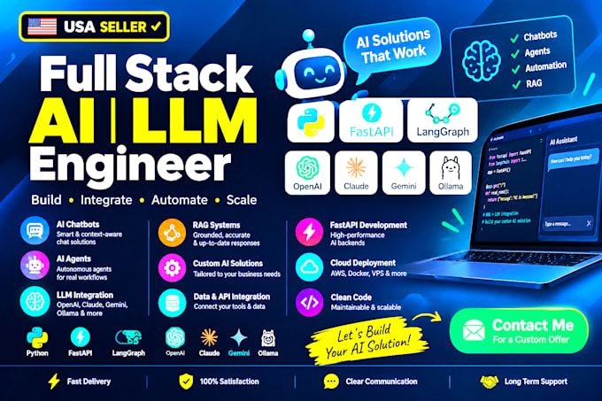 be generative ai ml llm engineer ai agent ai chatbot python expert ai engineer