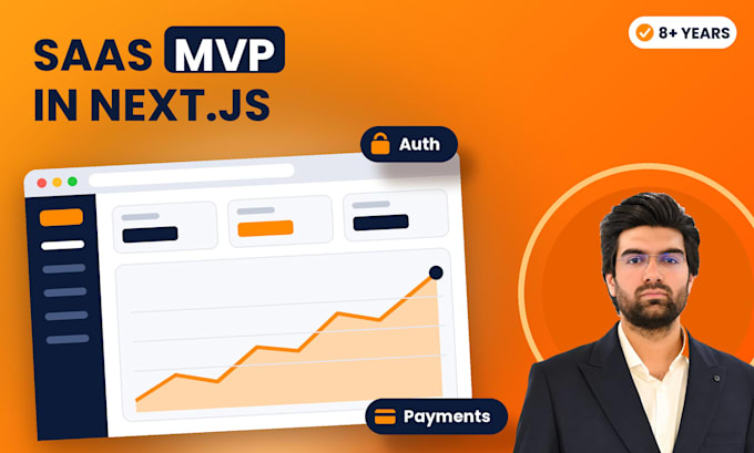 be your nextjs developer for react saas mvp and web apps