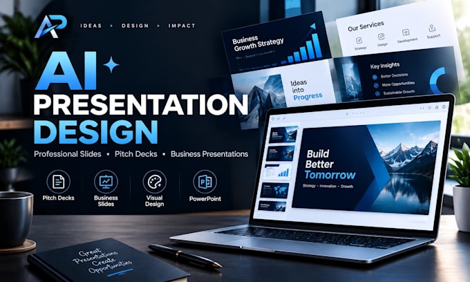 create professional ai powered presentations and pitch decks