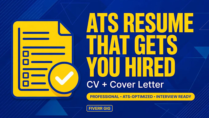 write ats resume that  gets you hired