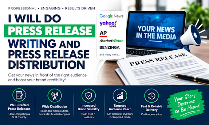 do press release writing and press release distribution