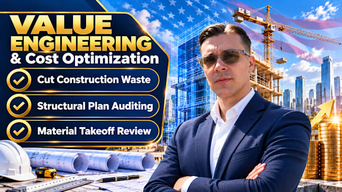 perform value engineering and cost optimization for your project