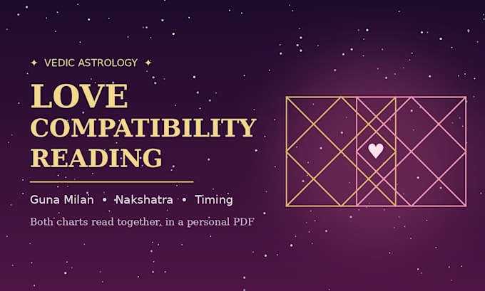 do a vedic astrology love compatibility reading for couples