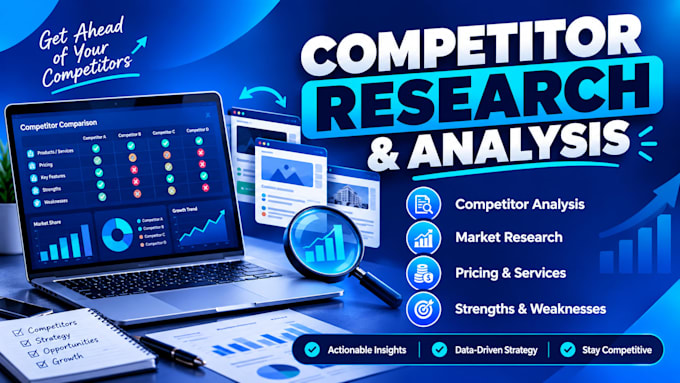 do competitor research and competitor analysis