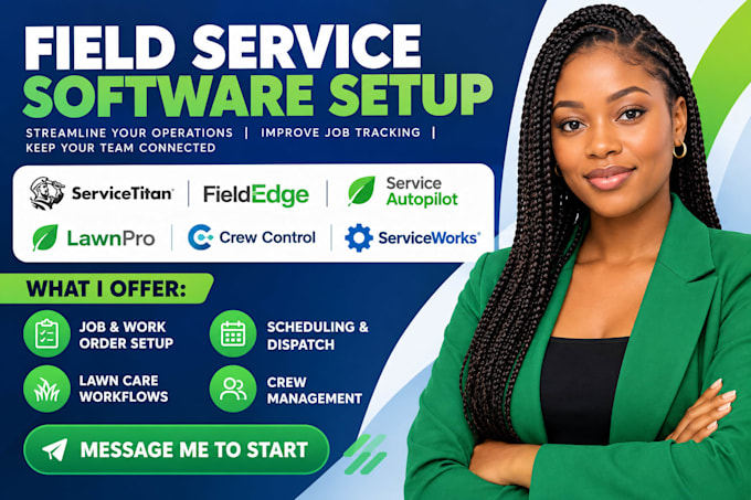 setup servicetitan fieldedge service autopilot lawnpro crew 800 com serviceworks