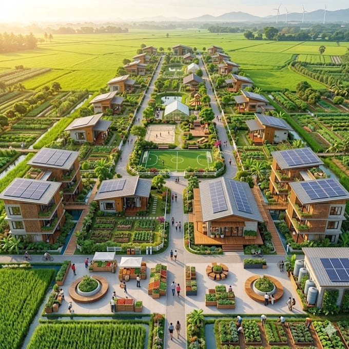 create glamping masterplans, site planning, eco resort, walkways and layout