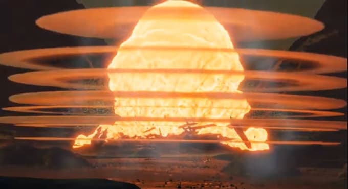cinematic fire explosion, fire gunshots visual art muzzle flashes to your video