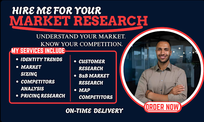 provide market research and competitor analysis