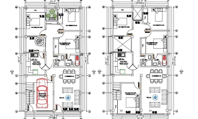provide architectural drafting and construction documents