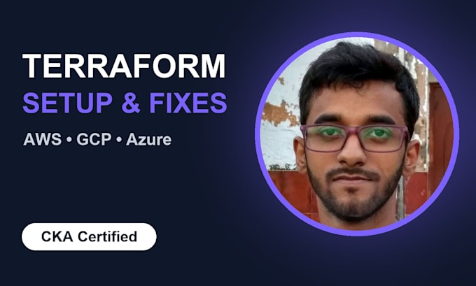 write terraform infrastructure as code for aws, gcp or azure