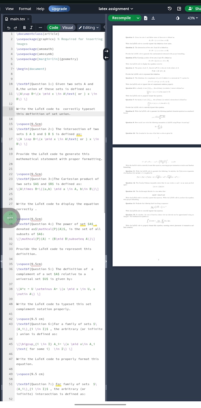 format your documents professionally in latex