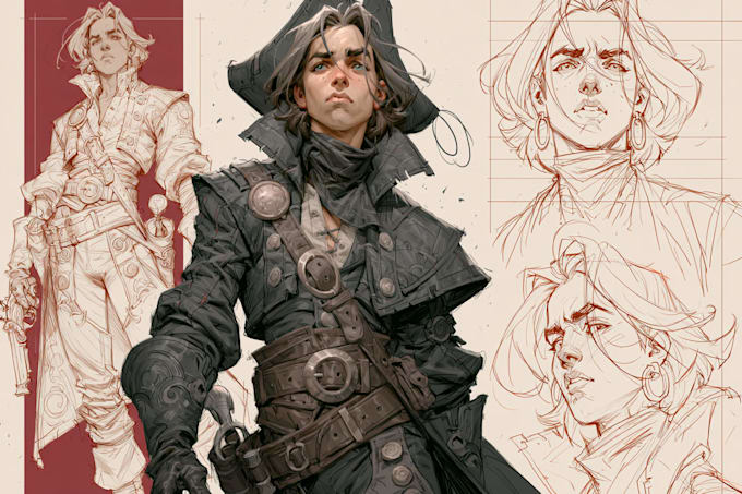 create custom dnd, rpg, and character art