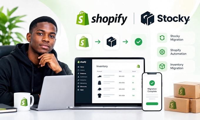 do shopify stocky migration setup shopify automation shopify inventory migration