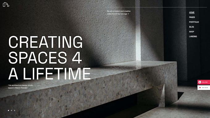 develop architecture and construction website