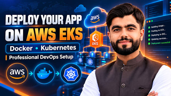 deploy your app on AWS eks with docker and kubernetes